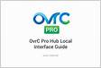 ﻿OvrC Pro Hub Local Interface Guide